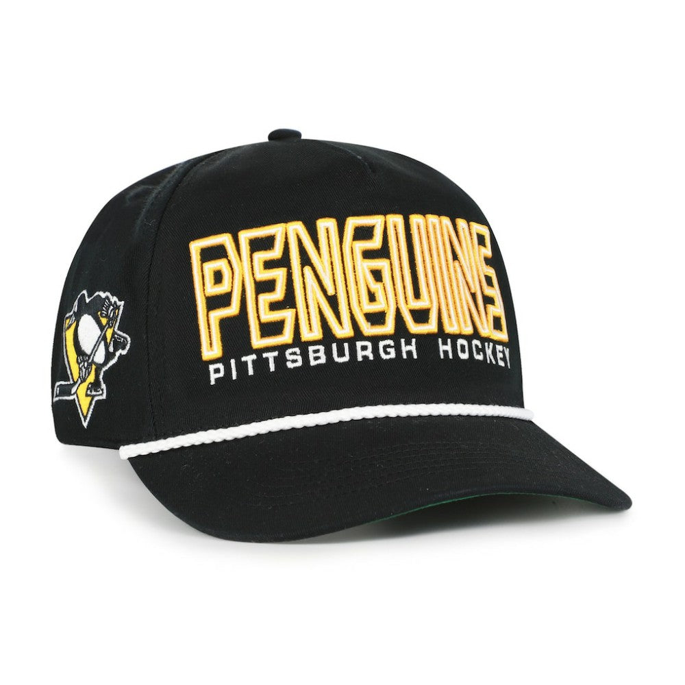Pittsburgh Penguins '47 Byline Hitch Adjustable Hat - Black | 47 brand on sale