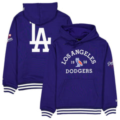 Los Angeles Dodgers OVO x New Era Heavyweight Fleece Hoodie Outlet
