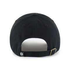 47 brand Brooklyn Nets '47 Core Logo Clean Up Adjustable Hat Black