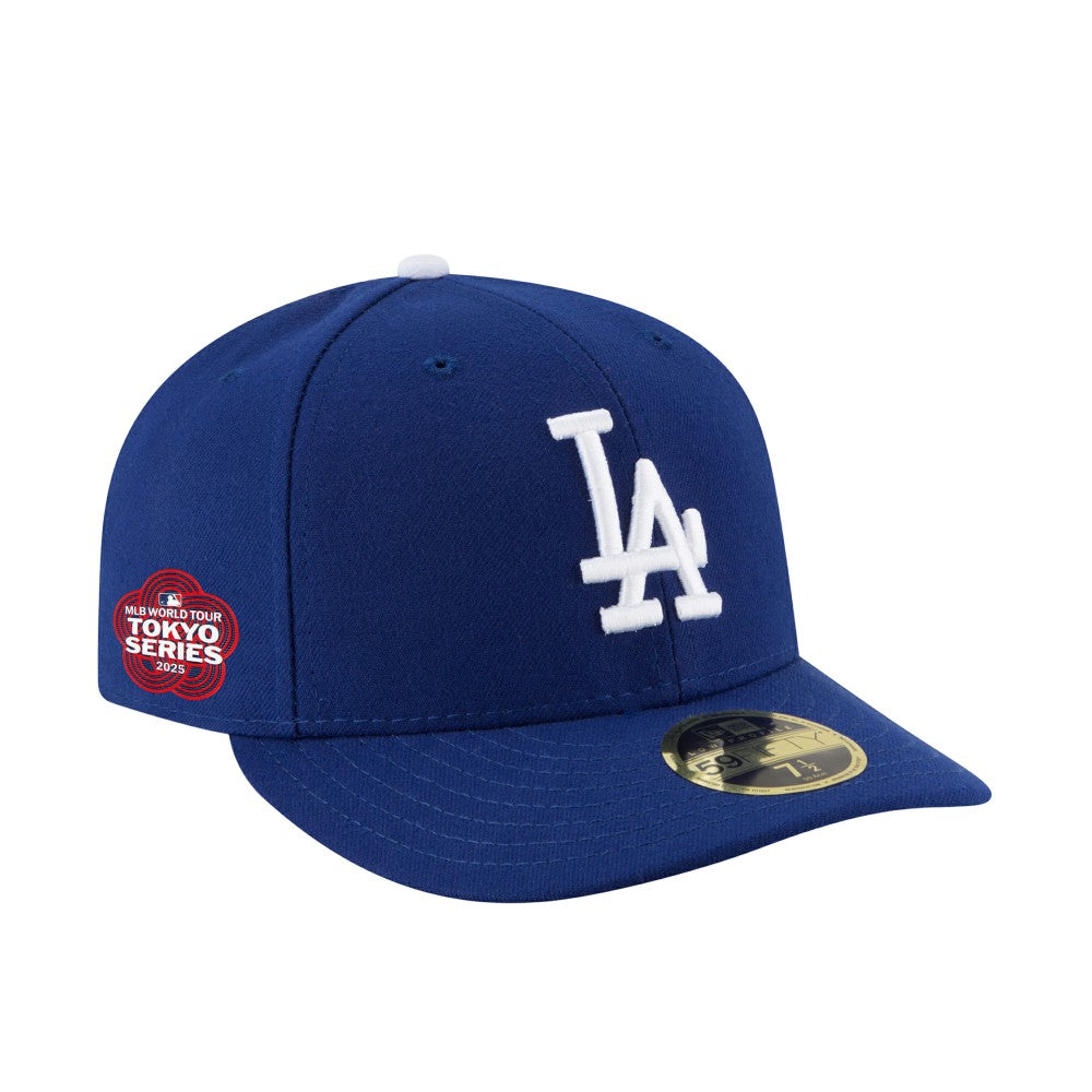 Los Angeles Dodgers New Era 2025 MLB World Tour: Tokyo Series Side Patch Low Profile 59FIFTY Fitted Hat for sale
