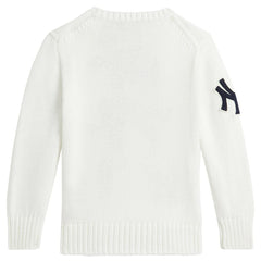 Yankees Polo Ralph Lauren Preschool Bear Pullover Sweater Sale
