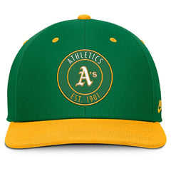 Athletics Nike Cooperstown Collection Pro Dri-FIT Snapback Hat Discount