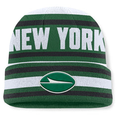 New York Jets Center Cuffed Knit Hat - Green - Fanatics