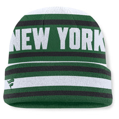New York Jets Center Cuffed Knit Hat - Green - Fanatics