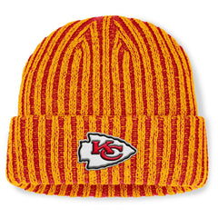 Kansas City Chiefs Field Judge Cuffed Knit Hat - Red/Gold - Fanatics