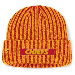 Kansas City Chiefs Field Judge Cuffed Knit Hat - Red/Gold - Fanatics