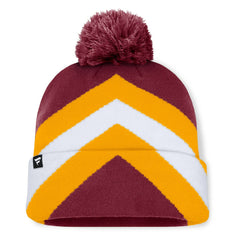 Washington Commanders Women's Cornerback Cuffed Knit Hat with Pom - Burgundy - Fanatics