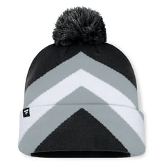 Las Vegas Raiders Women's Cornerback Cuffed Knit Hat with Pom - Black - Fanatics
