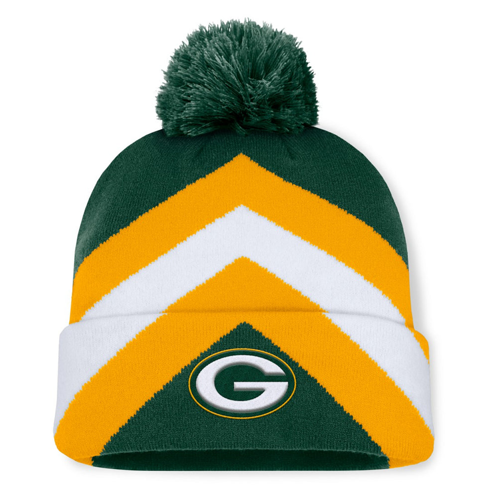 Green Bay Packers Women's Cornerback Cuffed Knit Hat with Pom - Green - Fanatics