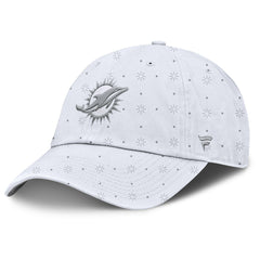 Miami Dolphins Women's Neutral Zone Adjustable Hat - White - Fanatics