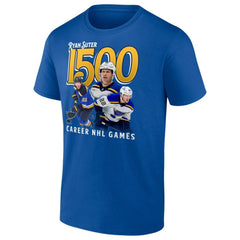 Ryan Suter St. Louis Blues 1500 Career NHL Games T-Shirt - Royal | NHL discount