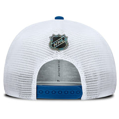 New York Rangers Fanatics Centennial Authentic Pro Structured Trucker Adjustable Hat - Blue/White | Fanatics near me