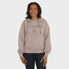 Vegas Golden Knights WEAR by Erin Andrews Women's Washed Pullover Crewdie - Tan | NHL discount