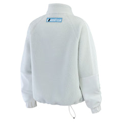 Utah Mammoth WEAR by Erin Andrews Women's Polar Fleece Quarter-Zip Jacket - Gray | NHL on sale
