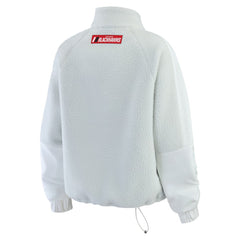 Chicago Blackhawks WEAR by Erin Andrews Women's Polar Fleece Quarter-Zip Jacket - Gray | NHL sale