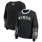 Los Angeles Kings WEAR by Erin Andrews Women's Long-Sleeve Sport T-Shirt - Black | NHL discount