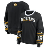 Boston Bruins WEAR by Erin Andrews Women's Long-Sleeve Sport T-Shirt - Black | NHL discount