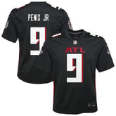 Michael Penix Jr. Atlanta Falcons Youth Team Game Jersey - Black - Nike
