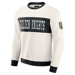 Vegas Golden Knights Darius Rucker Collection by Fanatics Colorblock Pullover Sweatshirt - Cream | Fanatics near me