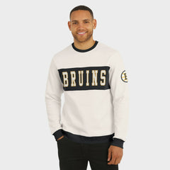 Boston Bruins Darius Rucker Collection by Fanatics Colorblock Pullover Sweatshirt - Cream | Fanatics sale