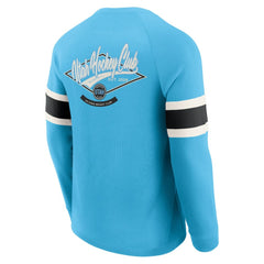 Utah Hockey Club Darius Rucker Collection by Fanatics Waffle-Knit Raglan Long Sleeve Henley T-Shirt - Light Blue | Fanatics discount