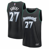 Fanatics Rudy Gobert Minnesota Timberwolves Fastbreak Jersey Classic Edition Black