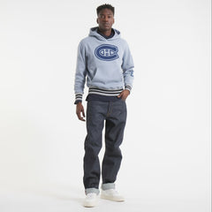 Montreal Canadiens Todd Snyder by Fanatics Relaxed Canadian Fleece Hoodie - Gray | Fanatics sale