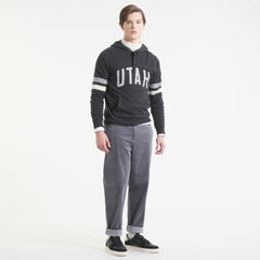 Utah Mammoth Todd Snyder by Fanatics Cashmere Hooded Sweater - Heather Black | Fanatics discount