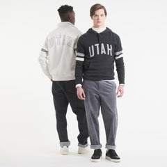 Utah Mammoth Todd Snyder by Fanatics Cashmere Hooded Sweater - Heather Black | Fanatics discount