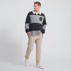 Los Angeles Kings Todd Snyder by Fanatics Cashmere Rugby Sweater - Athletic Heather Gray | Fanatics online
