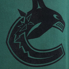 Vancouver Canucks Todd Snyder by Fanatics Relaxed Canadian Fleece Turtleneck - Dark Green | Fanatics online