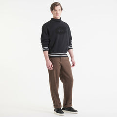 Montreal Canadiens Todd Snyder by Fanatics Relaxed Canadian Fleece Turtleneck - Black | Fanatics online