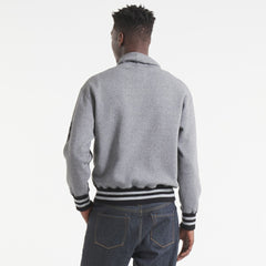 Utah Mammoth Todd Snyder by Fanatics Relaxed Canadian Fleece Turtleneck - Dark Heather Gray | Fanatics online