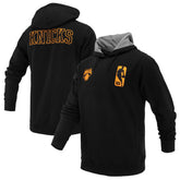 New York Knicks FISLL Unisex Logoman Shadow Collection Pullover Hoodie Black