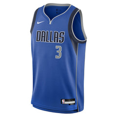 Nike Anthony Davis Dallas Mavericks Youth Swingman Jersey Icon Editi- Blue