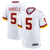Jayden Daniels Washington Commanders Game Super Bowl Era Jersey - White - Nike