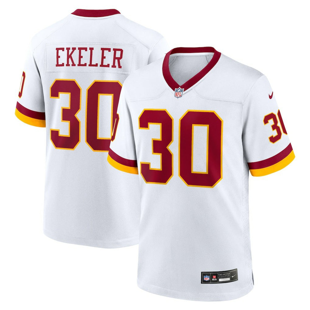 Austin Ekeler Washington Commanders Game Super Bowl Era Jersey - White - Nike
