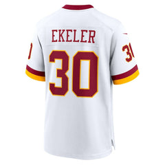 Austin Ekeler Washington Commanders Game Super Bowl Era Jersey - White - Nike