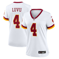 Frankie Luvu Washington Commanders Women's Game Super Bowl Era Jersey - White - Nike