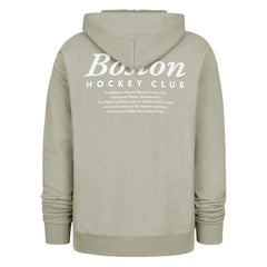 Boston Bruins '47 Foundation Pullover Hoodie - Gray | 47 brand Lifestyle