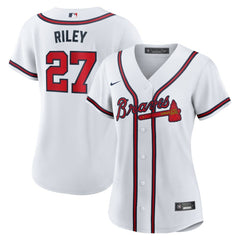 Austin Riley Atlanta Braves Nike Women's Home Replica Jersey Outlet