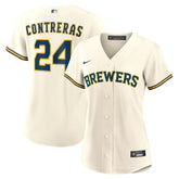 William Contreras Milwaukee Brewers Nike Women's Home Replica Jersey for sale