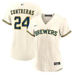 William Contreras Milwaukee Brewers Nike Women's Home Replica Jersey for sale