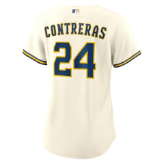 William Contreras Milwaukee Brewers Nike Women's Home Replica Jersey for sale