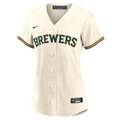 Joey Ortiz Milwaukee Brewers Nike Women's Home Replica Jersey Sale