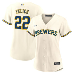 Christian Yelich Milwaukee Brewers Nike Women's Home Replica Jersey Sale