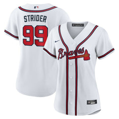 Spencer Strider Atlanta Braves Nike Women's Home Replica Jersey Sale