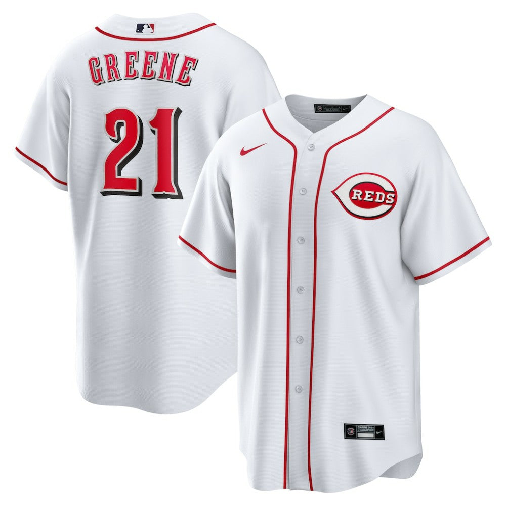 Hunter Greene Cincinnati Reds Nike Home Replica Jersey Discount