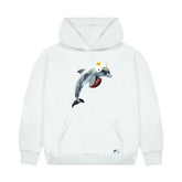Miami Dolphins GOLF WANG Cutout Hoodie - White - NFL