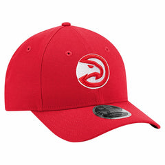 New Era Atlanta Hawks 9FORTY Stock M-Crown Adjustable Hat Red